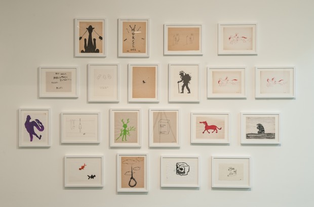 Desenhos de Beom Kim, na Bienal de Charjah 